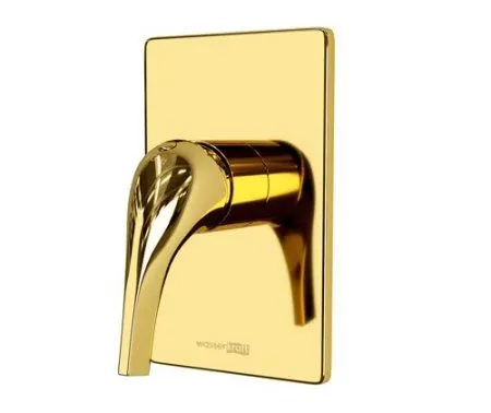 Смеситель для душа WasserKRAFT Sauer 7100 7151 золото