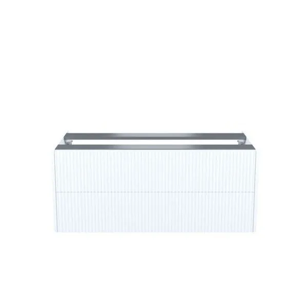 Тумба подвесная, под столешницу, 100 см, белый, Aiger, IDDIS, AIG10W0i95