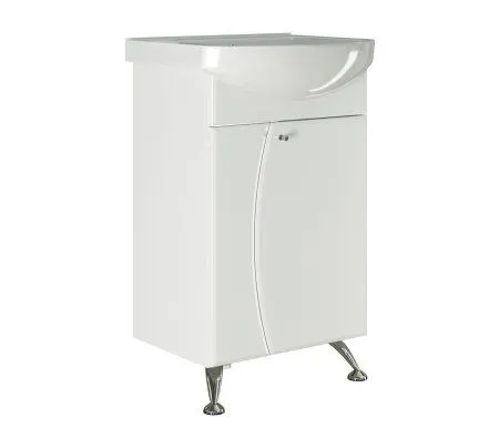 Тумба под раковину Дора-47 MIXLINE Лаура-47 (523136) - купить в Москве по низкой цене в интернет-магазине с доставкой по всей России | HITsant Тумба под раковину Дора-47 MIXLINE Лаура-47 (523136)