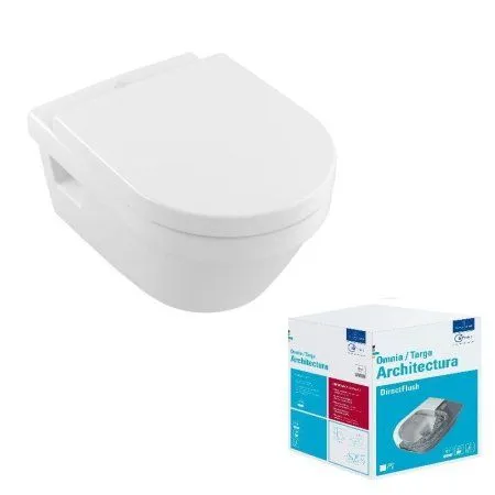 Унитаз подвесной Villeroy & Boch Architectura 5684HRR1 альпийский белый