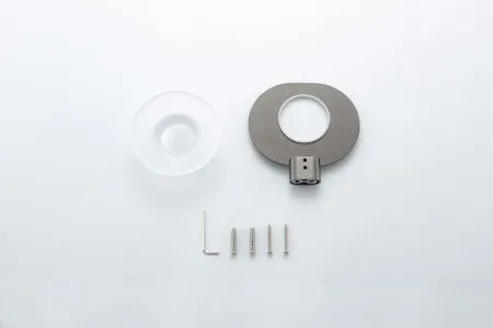 Мыльница стеклянная Gappo G3QQ09GH02TM-9PG оружейная сталь