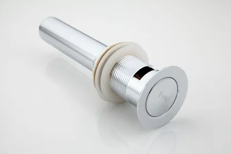 Донный клапан для раковины с переливом Frap F66-2, хром