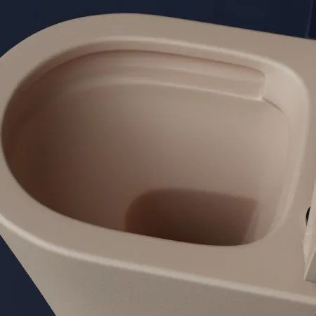 Унитаз подвесной Ceramica Nova Balearica CN6000MC капучино матовый