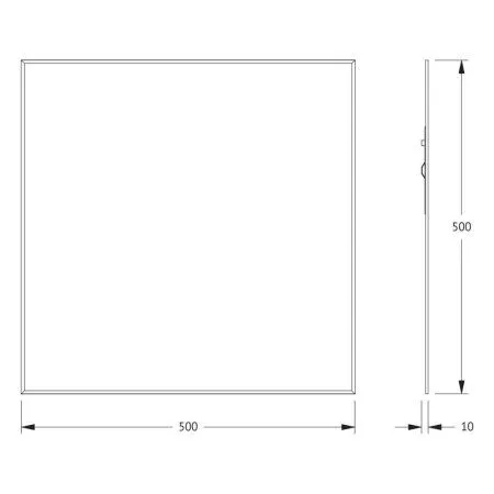 Зеркало Evoform Standard BY 0206 50x50