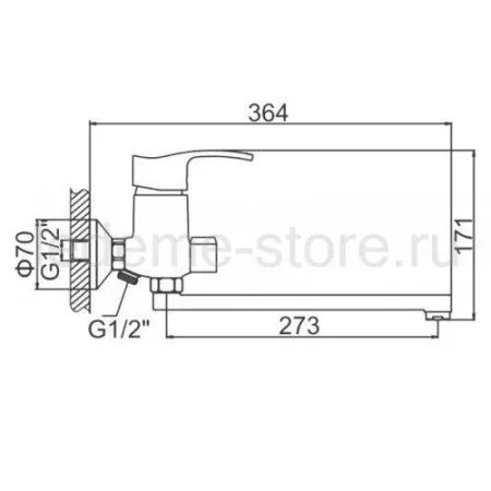 Смеситель Ledeme L2264 хром - купить в Москве по низкой цене в интернет-магазине с доставкой по всей России | HITsant Смеситель Ledeme L2264 хром