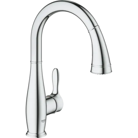 Смеситель Grohe Parkfield 330215DC1 нержавеющая сталь