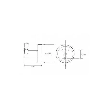 Крючок Bemeta Omega 104106032 двойной