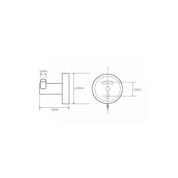 Крючок Bemeta Omega 104106032 двойной