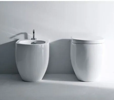 Чаша для приставного унитаза Kerasan Flo 311401 белый