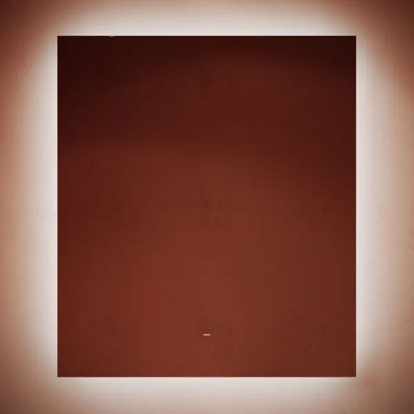 Зеркало для ванной комнаты SANCOS SQUARE 700х800 с подсветкой,  SQ700