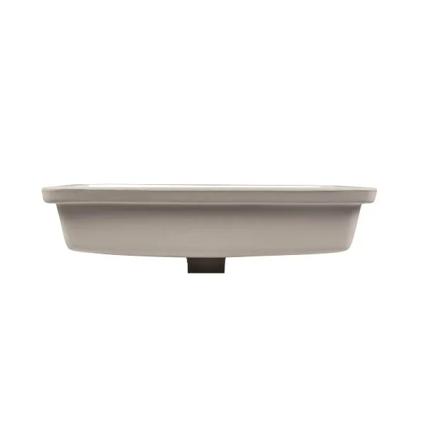 Раковина встраиваемая под столешницу 60,5*40*18,5см прямоугольная белая с переливом BOND S99-600 - купить в Москве по низкой цене в интернет-магазине с доставкой по всей России | HITsant Раковина встраиваемая под столешницу 60,5*40*18,5см прямоугольная белая с переливом BOND S99-600