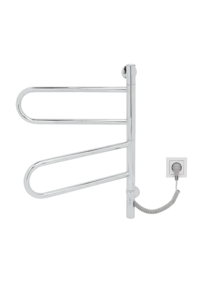 Полотенцесушитель электрический Vincea VTD-1R1CE 44x60 хром - купить в Москве по низкой цене в интернет-магазине с доставкой по всей России | HITsant Полотенцесушитель электрический Vincea VTD-1R1CE 44x60 хром