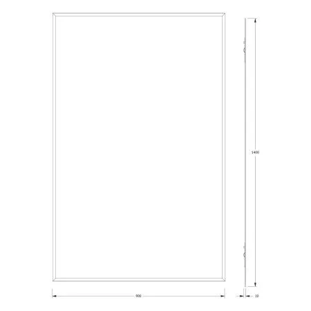 Зеркало Evoform Comfort BY 0951 90x140