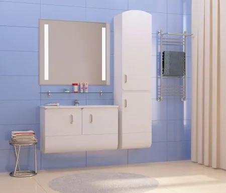 Тумба под раковину Elen-80 MIXLINE Грас-80 белый (527489)