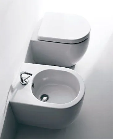 Унитаз приставной Kerasan Flo 311601 белый