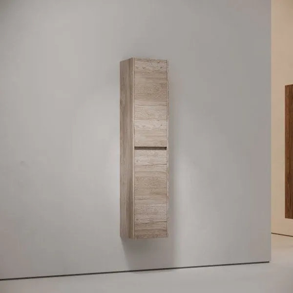 Шкаф-пенал SANCOS Libra подвесной, 350х300х1600 мм, дуб галифакс натуральный,  PLB35EG