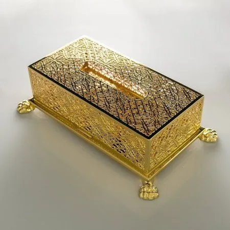 Контейнер для салфеток Migliore Elisabetta 17068 золото