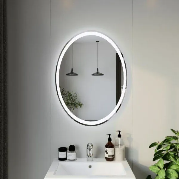 Зеркало Бриклаер Эстель-3 60 с подсветкой LED, на взмах руки