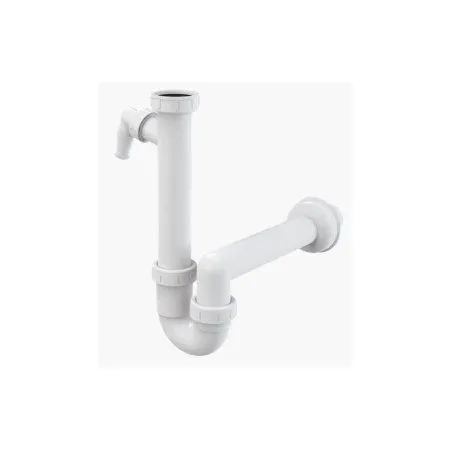 Сифон для раковины AlcaPlast A81-DN40 c подводкой