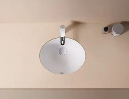 Встраиваемая овальная раковина 42 см ARROW AP402E - купить в Москве по низкой цене в интернет-магазине с доставкой по всей России | HITsant Встраиваемая овальная раковина 42 см ARROW AP402E