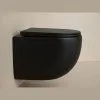 Унитаз подвесной Ceramica Nova Up CN4007MB микролифт, черный матовый - купить в Москве по низкой цене в интернет-магазине с доставкой по всей России | HITsant Унитаз подвесной Ceramica Nova Up CN4007MB микролифт, черный матовый