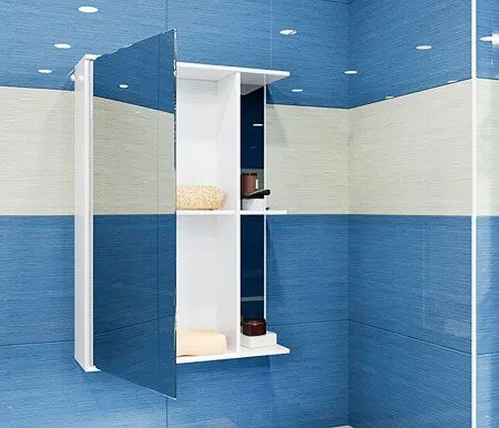 Зеркало-шкаф навесной без подсветки MIXLINE Стандарт-50 левый (525513)