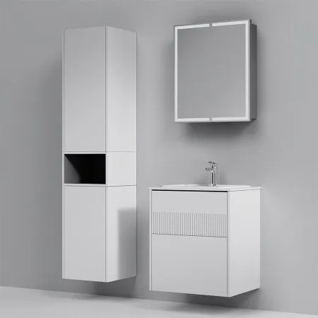 База под раковину, 2 ящика, 60 см, белый матовый AM.PM Func M8FFUX0602WM