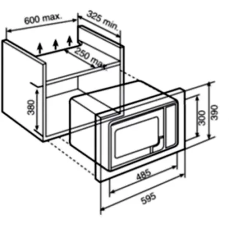 Микроволновая печь Teka ML 820 BIS WHITE