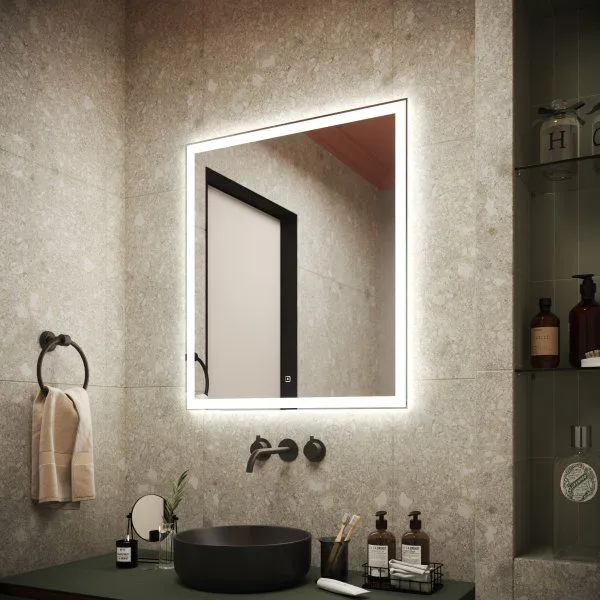 Зеркало для ванной комнаты SANCOS City 700х800 c  подсветкой , CI700