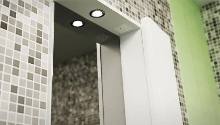 Шкаф-зеркало Velvex Belvento Fly 50