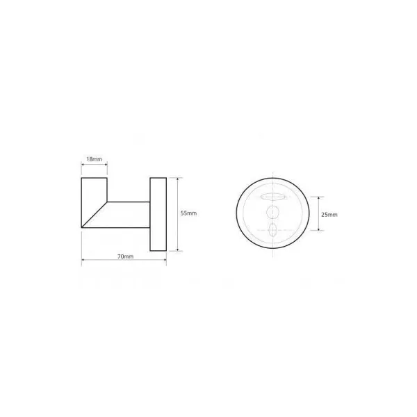 Крючок Bemeta Omega 104206022