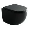 Унитаз подвесной Ceramica Nova Up CN4007MB микролифт, черный матовый - купить в Москве по низкой цене в интернет-магазине с доставкой по всей России | HITsant Унитаз подвесной Ceramica Nova Up CN4007MB микролифт, черный матовый