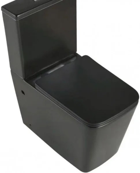 Унитаз напольный ESBANO DUERO (Matt Black) 635x360x825   ESUNDUERMB, чёрный матовый
