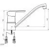 Смеситель для кухонной мойки  KAISER Orbit (20033) - купить в Москве по низкой цене в интернет-магазине с доставкой по всей России | HITsant Смеситель для кухонной мойки  KAISER Orbit (20033)