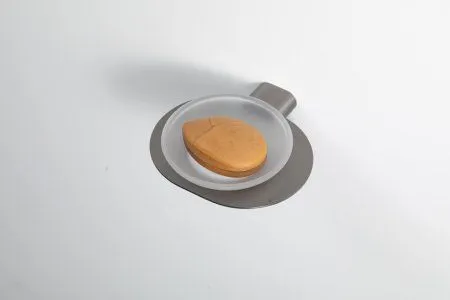 Мыльница стеклянная Gappo G3QQ09GH02TM-9PG оружейная сталь