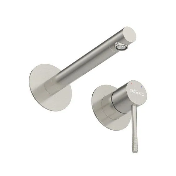 Смеситель для раковины встраиваемый CEZARES RELAX-BLI2-2-IN-W0, Сатин