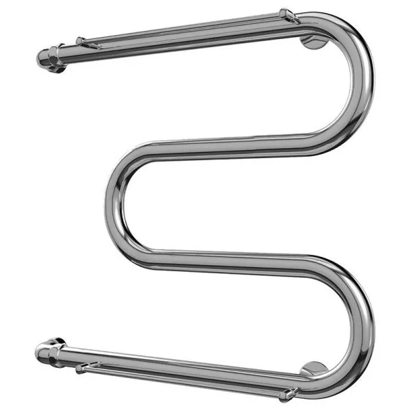 Полотенцесушитель водяной Terminus Эконом М-обр AISI 32х2 500х600 с полкой