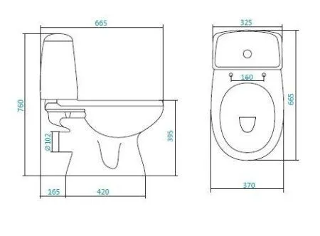 Унитаз-компакт Santek Цезарь WH301746 с микролифтом