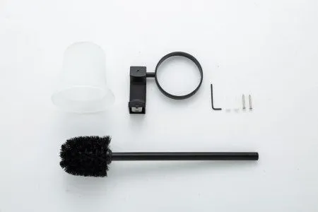 Ершик для унитаза подвесной Frap F3OZ06NU10II-6ZN, черный - купить в Москве по низкой цене в интернет-магазине с доставкой по всей России | HITsant Ершик для унитаза подвесной Frap F3OZ06NU10II-6ZN, черный