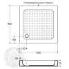 Душевой поддон Migliore 22299 90х90 см