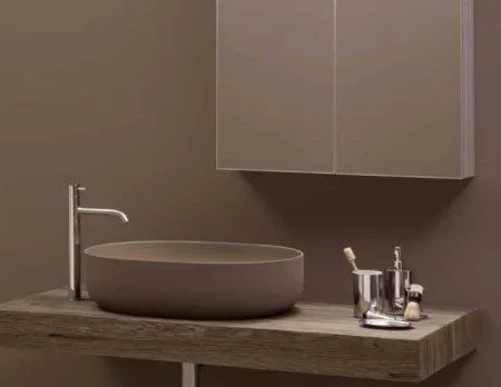 Раковина Kerasan Nolita 534375*0 60х40 бургундский матовый