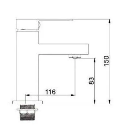 Смеситель Ledeme L1033 хром - купить в Москве по низкой цене в интернет-магазине с доставкой по всей России | HITsant Смеситель Ledeme L1033 хром