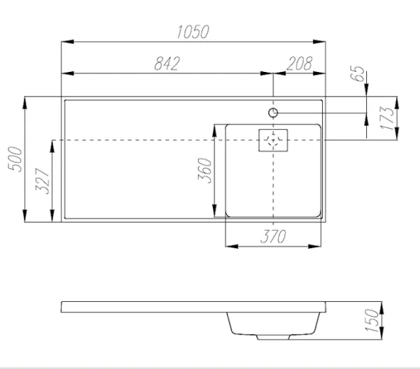 Тумба с раковиной Aquaton Лондри 1A236001LH010 40 белый глянец
