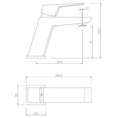 Комплект смесителя 3в1 Paini Torre 98NHCRJCSEZUT2RL3VYR1BMZR для раковины и ванны с душевым комплектом, хром