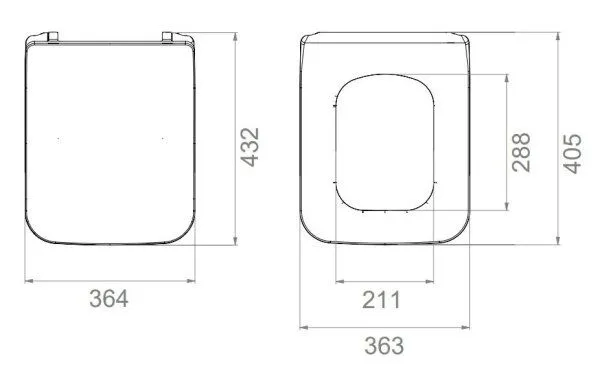 Сиденье для унитаза Allen Brau Liberty 4.33008.AN антрацит