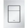 Кнопка смыва Grohe Skate Cosmopolitan 37535P00 матовый хром - купить в Москве по низкой цене в интернет-магазине с доставкой по всей России | HITsant Кнопка смыва Grohe Skate Cosmopolitan 37535P00 матовый хром