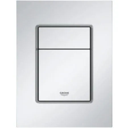 Кнопка смыва Grohe Skate Cosmopolitan 37535P00 матовый хром - купить в Москве по низкой цене в интернет-магазине с доставкой по всей России | HITsant Кнопка смыва Grohe Skate Cosmopolitan 37535P00 матовый хром