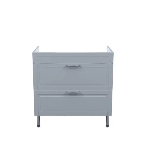 Тумба напольная, 80 см, светло-серый, Oxford, IDDIS, OXF80L0i95 подходит умыв. 0138000i28