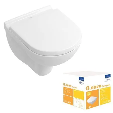 Унитаз подвесной Villeroy & Boch O.Novo 5688H101 микролифт, альпийский белый - купить в Москве по низкой цене в интернет-магазине с доставкой по всей России | HITsant Унитаз подвесной Villeroy & Boch O.Novo 5688H101 микролифт, альпийский белый