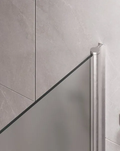 Шторка для ванны поворотная Timo TCM-80/02F-6 на монопетле 1400*800, стекло матовое 6 мм (T32)